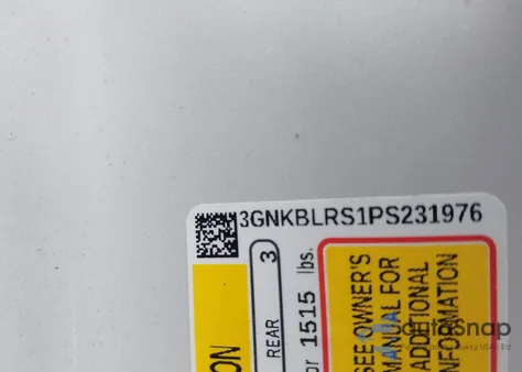 2023 Chevrolet Blazer Awd Premier из США, поврежденный, VIN 3GNKBLRS1PS231976